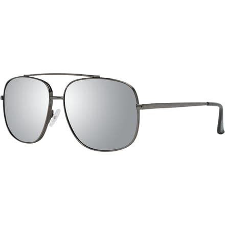 Guess - GF0207 - Zonnebril - Heren - Metaal - Grijze lens