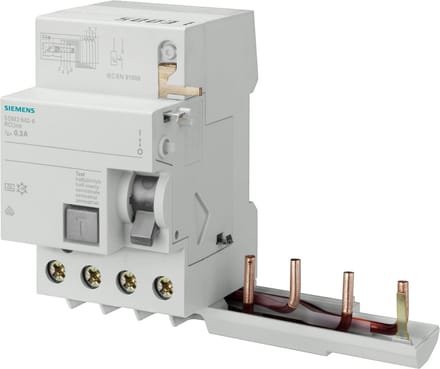 Siemens 5SM23436 5SM2343-6 Aardlekschakelaar A 40 A 0.03 A 400 V