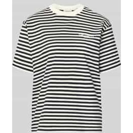 T-shirt met labelstitching
