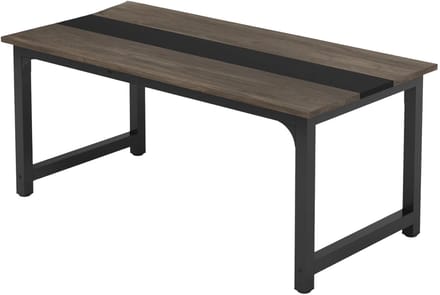 Bureau Orvion - 160cm - Grijs - Computerbureau - Voor thuis of werk