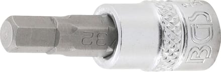 BGS Dopsleutelbit 1/4 INBUS 7/32