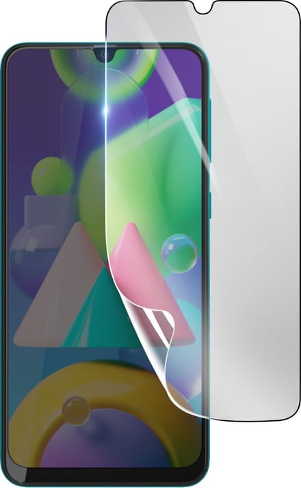 3mk, Geschikt voor Samsung Galaxy M21, Schokbestendige Hydrogel Screenprotector, Transparant