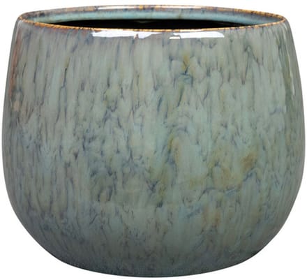 Ter Steege Bloempot Blauw D 21 cm H 17 cm Opening 16.5 cm