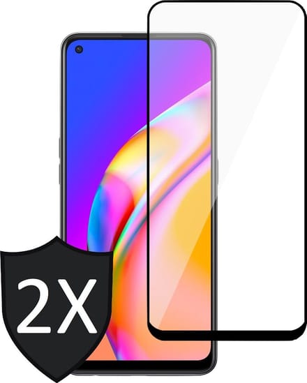 Screenprotector geschikt voor Oppo A94 5G - FullGuard Screen Protector - 2 Stuks