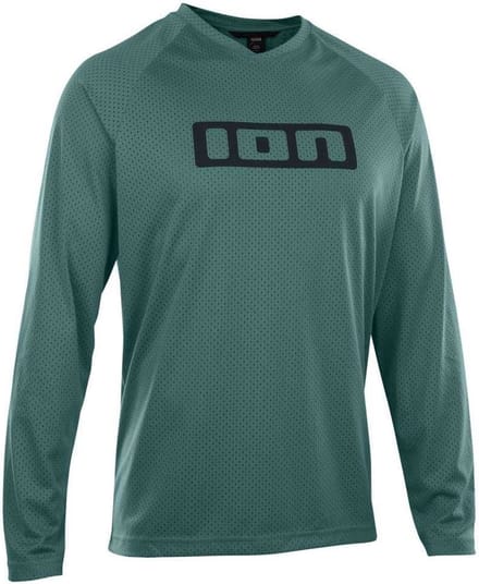 Ion Logo Langarm Enduro Trui Groen XS Man