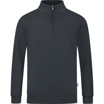 Jako Organic Ziptop Heren - Antraciet | Maat: S