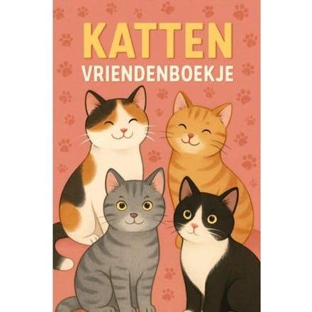 Katten Vriendenboekje - Andries B.V.