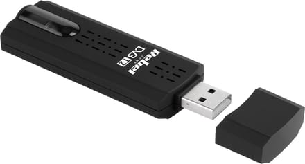 REBEL - USB TV Tuner - DVB-T2 - H.265 HEVC - Digitaal
