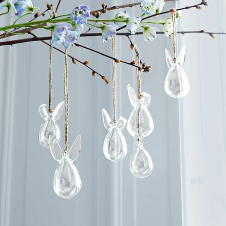 LOBERON Hanger set van 6 Suva helder
