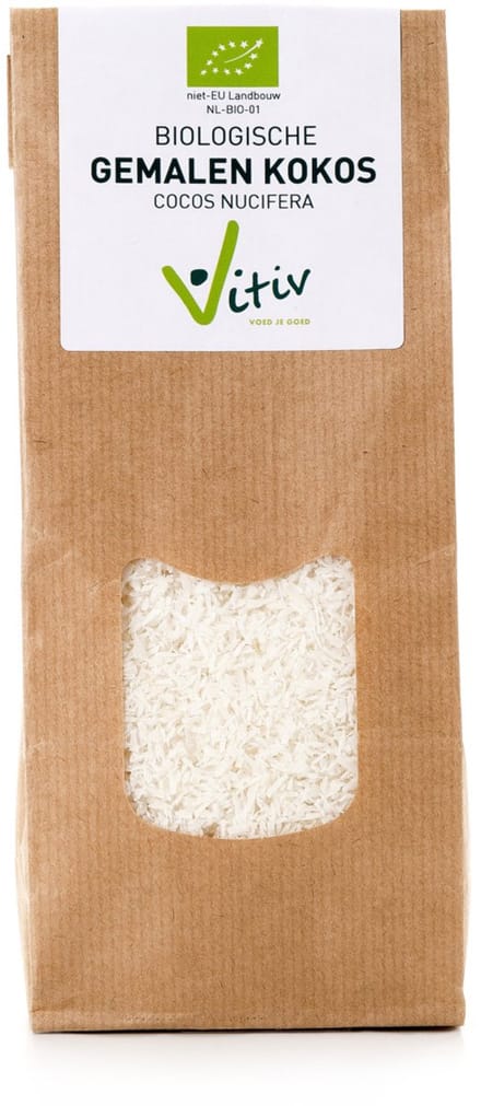 Vitiv Kokos gemalen bio 250 Gram