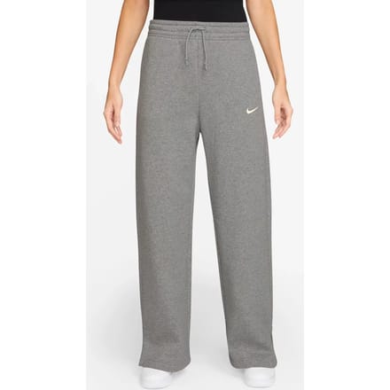 Nike sportswear phoenix fleece broek in de kleur grijs.