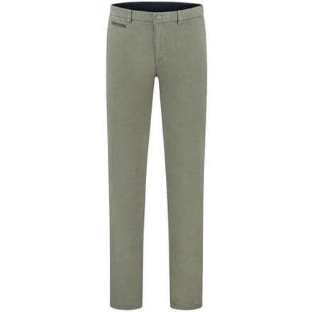 Com4 Broek Modern Chino Uni Cotton Groen / male