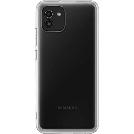 Samsung - Soft Clear Hoesje - Galaxy A03 - Transparant