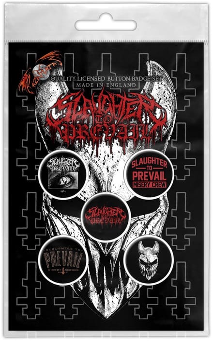 Slaughter To Prevail Unisex Badge - meerkleurig - Standard