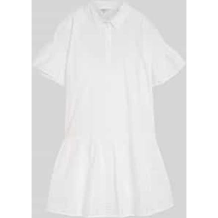 Tom Tailor Denim - Mini-jurk met borduursel - Maat M - White