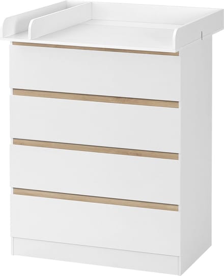Commode Kast - Ladekast - Verzorgingstafel - Aankleedtafel - Wit