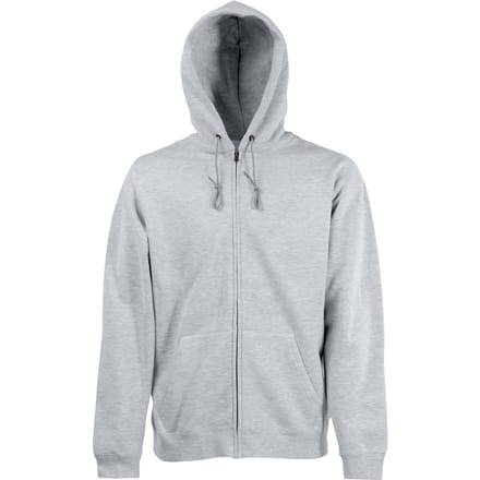 Fruit Of The Loom Heren Sweatshirt Met Capuchon (Heater Grijs)