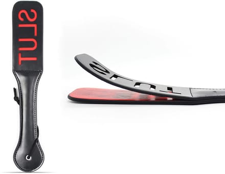Smart Moves - Paddle SLUT - 32 cm - Zwart/Rood