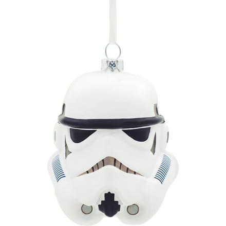 Hallmark Star Wars Glass Ornament - Stormtrooper Helmet