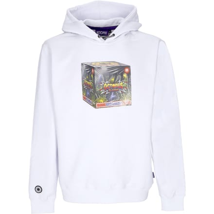 Blaster Hoodie Witte herenhoodie
