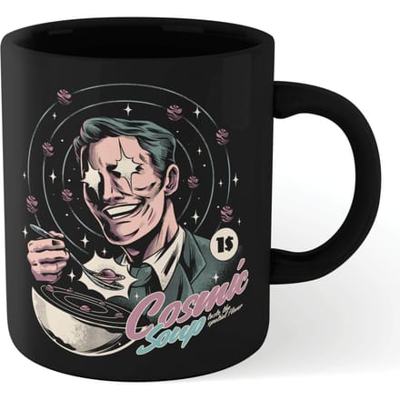 Ilustrata Cosmic Soup Mug - Black