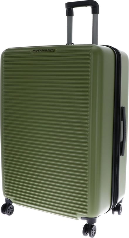 MANDARINA DUCK Tank Case Trolley Expandable Military Green Groene 73cm