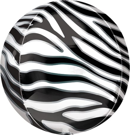Amscan - Folieballon ORBZ Zebra print (45 cm)