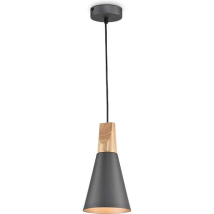 Maytoni - Hanglamp Bicones - Grijs - Ø14