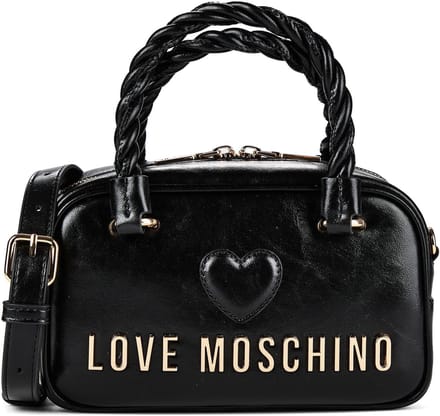 Love Moschino Nero Handtas Leder 21 cm - Dames - nero