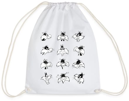 Looney Tunes Sylvester Facial Expressions Gymtas