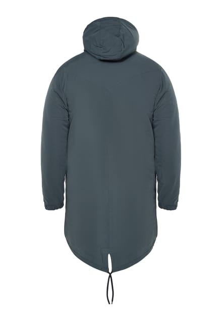 Mo Gewatteerde parka Heren Houtskool