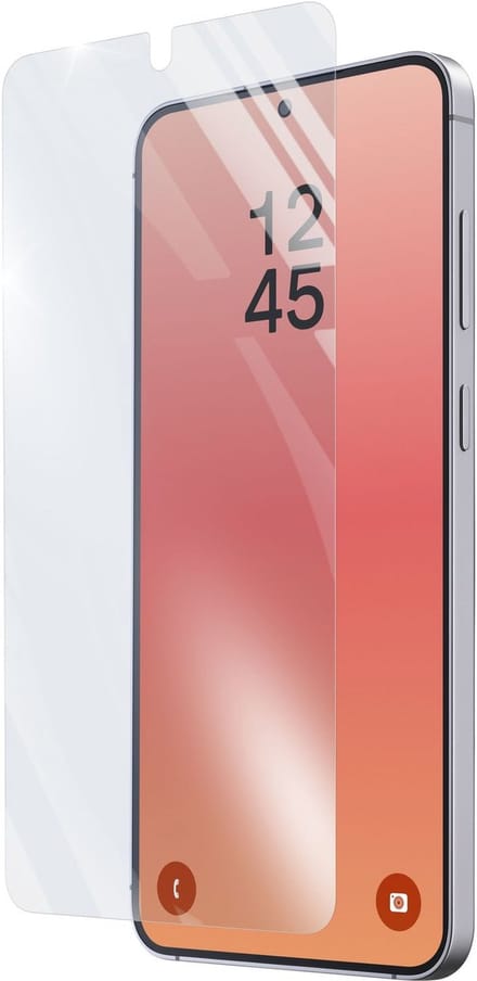 Cellularline Screenprotector 9H Gehard Glas - Geschikt voor Samsung Galaxy S26 Plus - Edge-to-Edge - Transparant
