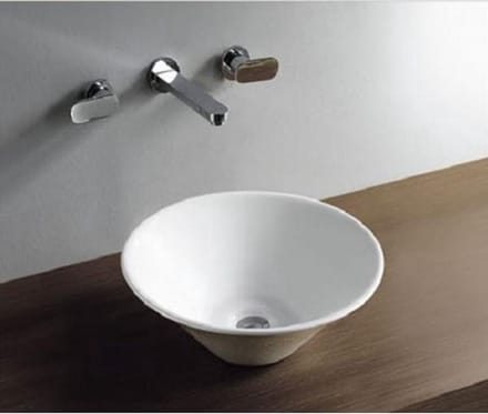 Sanifun wastafel Heinz 420 x 150 mm