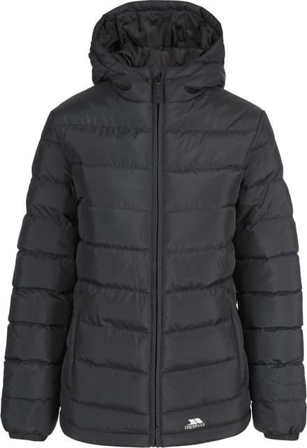 Trespass damesjas Elegant - Gevoerde damesjas, zwart