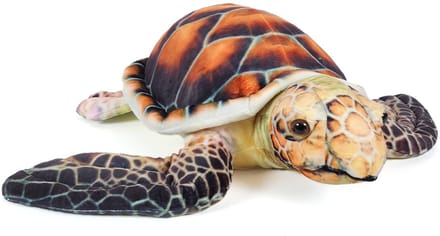 PIA Soft Toys - Pluche Knuffeldier Zeeschildpad - 35 cm