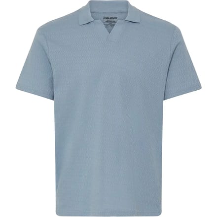 Regular fit poloshirt met structuurpatroon Model 'Heskild'