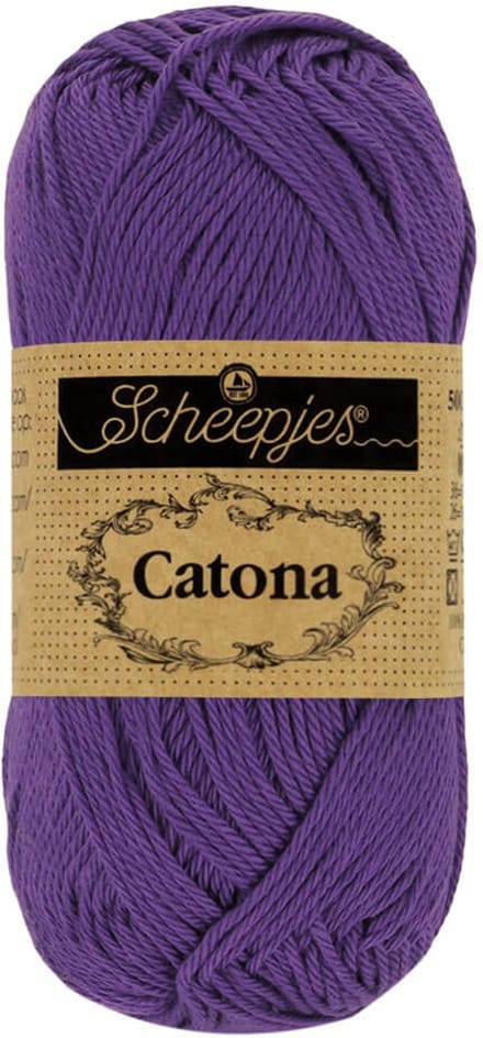 Scheepjes Catona 25gr - 521 Deep Violet