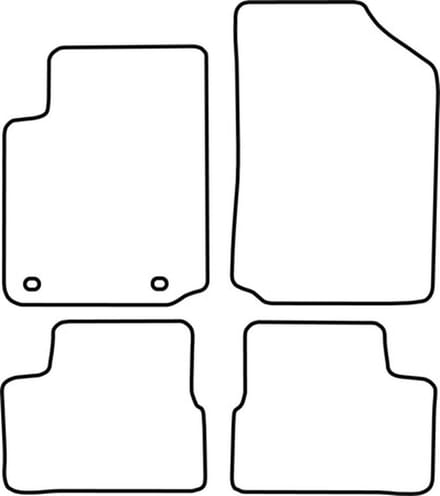 Automatten | Mattenset Citroen C3 - 2002 - 2010
