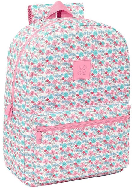 Safta Moos Flores 19l 32x43x14 Cm Rugzak Roze Kinderen
