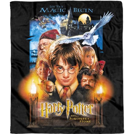 Harry Potter Sorcerer's Stone Fleece Blanket - M