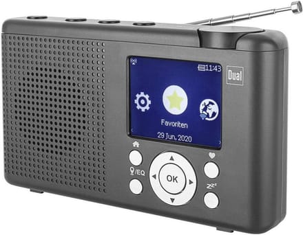 Internet Tafelradio met DAB+, FM, Bluetooth en USB-C - Draadloos Genot voor Thuis en Op Reis