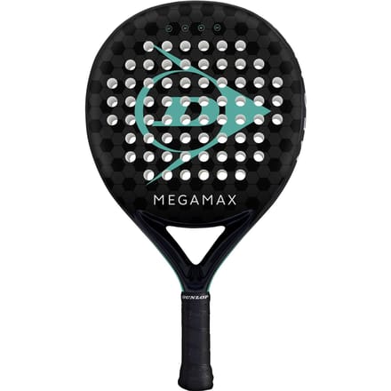 Dunlop Megamax Padel Racket (ZWART/BLAUW)
