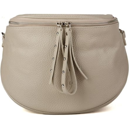 Giulia Monti Schoudertas Grijs Beige Licht