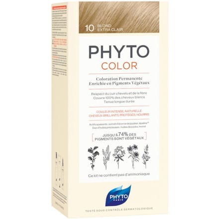 Permanent Colour Phyto Paris Color 10-rubio extra claro