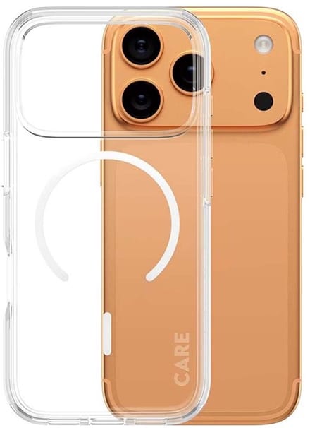CARE by PanzerGlass Flagship Case Transparent Urban Explorer w. White MagSafe iPhone 17 Pro