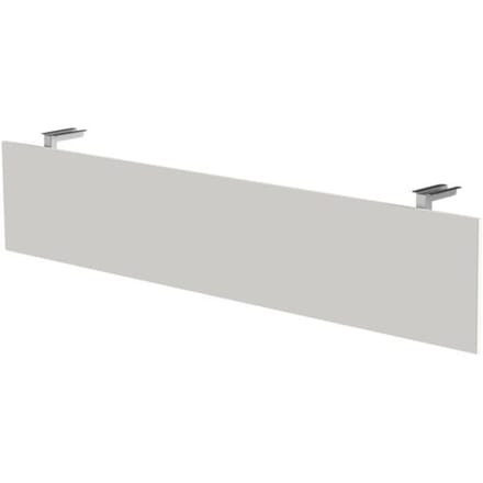Frontpaneel Toledo, voor bureautafels vanaf breedte 1600 mm, B 1450 x H 300 mm, wit