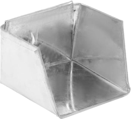 Mini Stofblik - Bureau Stoffer - Tafel Schoonmaken - IJzeren Schep - 7 x 7 x 5 cm - Zilver
