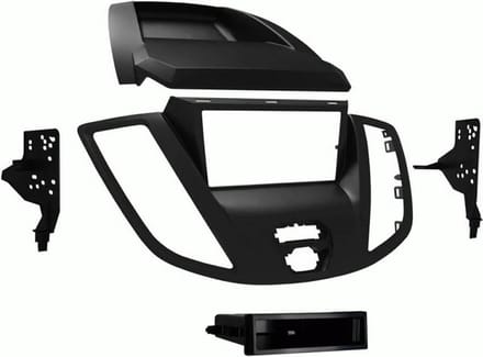2-DIN frame ECO FRAME Ford Transit V363 2T 2015- Grey no dis