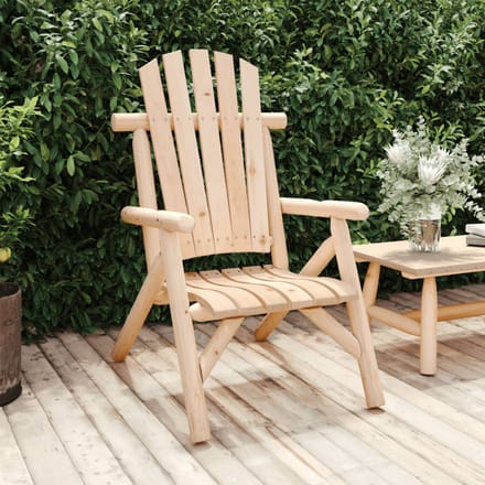 vidaXL - Tuinstoel - 68x86x103 - cm - massief - vurenhout