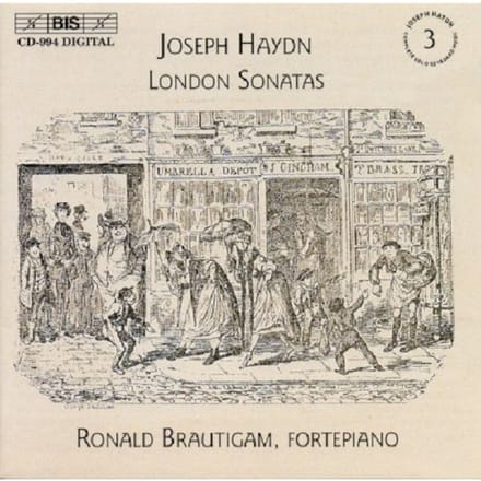 Ronald Brautigam - Haydn: Keyboard Sonatas Vol 3 (CD)